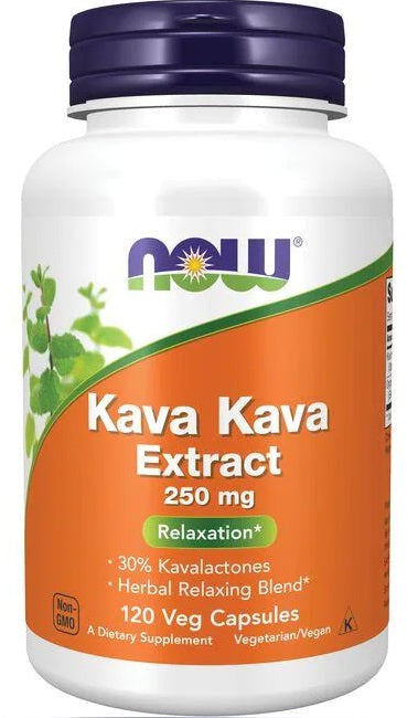 Extracto de Kava Kava 250 mg 120 Cápsulas Vegetais BL