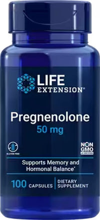Miniatura de Pregnenolone 50 mg 100 Cápsulas - frente 2
