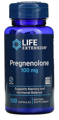 Miniatura de Pregnenolone 100 mg 100 cápsulas - frente 2