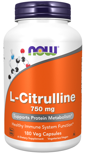 L-Citrulina 750 mg 180 cápsulas vegetais - frente 2