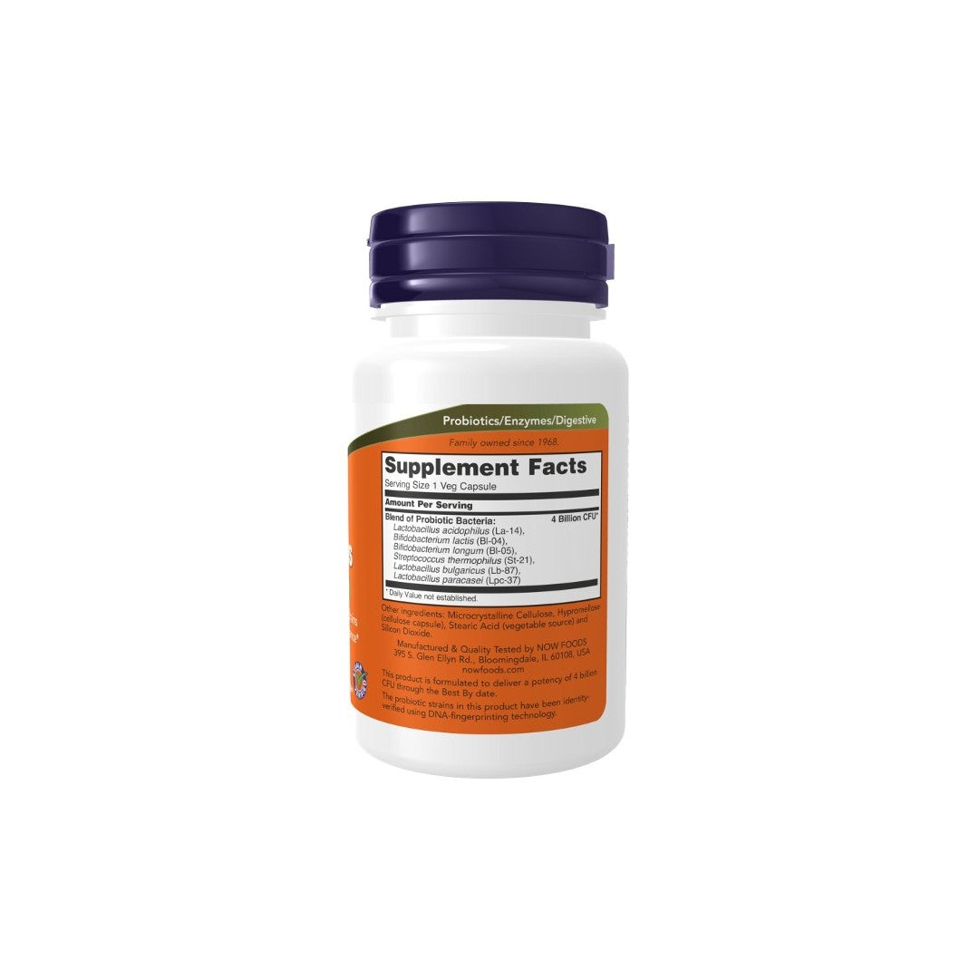 Acidophilus 4x6 60 Veg Capsules - supplement facts