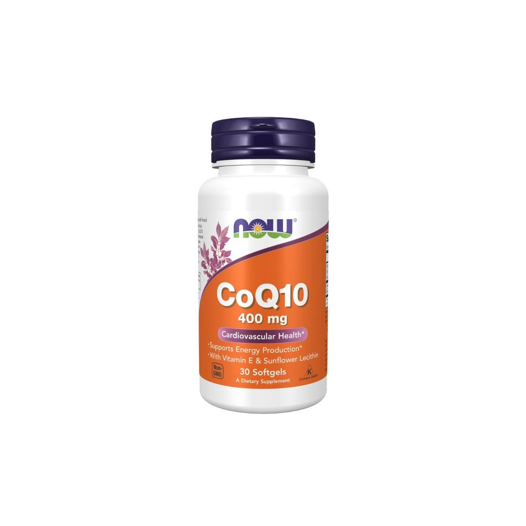 Coenzyme Q10 400 mg 30 Softgels - FRONT