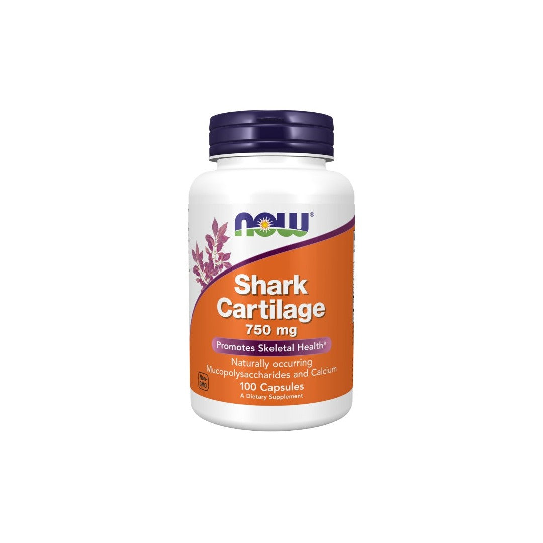 Shark Cartilage 750 mg 100 Capsules - front