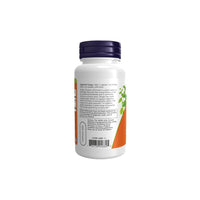 Thumbnail for The product is a bottle with a white body and a blue cap, showcasing labels with text and nutritional information. The barcode and suggested usage instructions are located on the back. It prominently features Ginger Root Extract 250 mg by Now Foods, known to support both the immune system and digestive health, available in 90 vegetarian capsules.