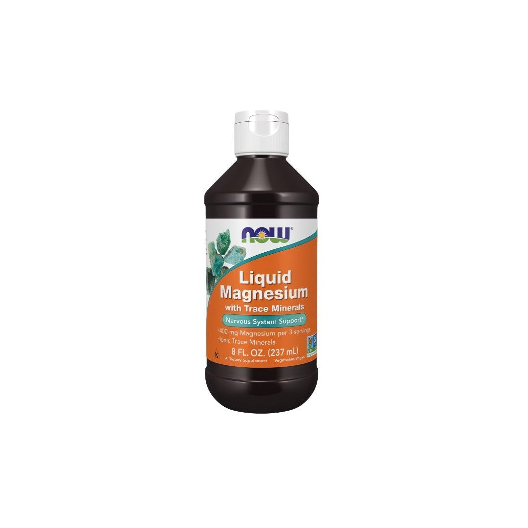 Magnesium with Trace Minerals 133 mg 237 ml Liquid - front
