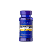 Miniatura de Puritan's Pride Melatonin 10 mg 60 cápsulas de libertação rápida.