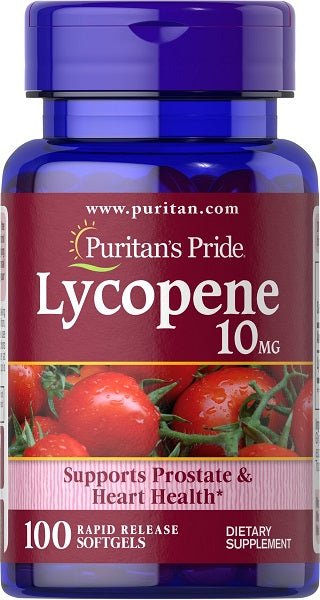 Puritan's Pride Licopeno 10 mg 100 sgels.