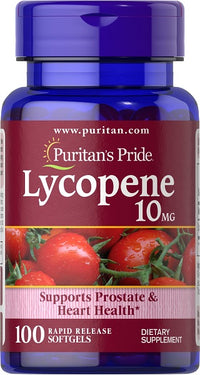 Miniatura de Puritan's Pride Lycopene 10 mg 100 sgels.