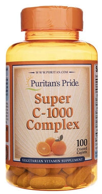 Thumbnail for Puritan's Pride Vitamin C-1000 Complex is a powerful antioxidant supplement that supports the immune system with high levels of vitamin C.