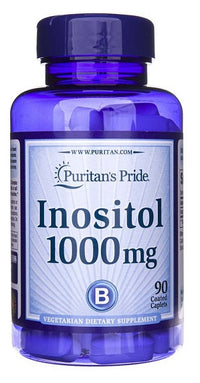 Miniatura de Puritan's Pride Inositol 1000 mg 90 Caplets.