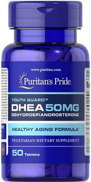 Puritan's Pride DHEA 50 mg 50 comprimidos.