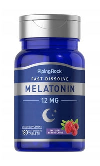 Miniatura de PipingRock Melatonin 12 mg 180 tab.