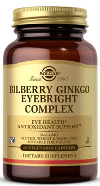 Miniatura de Bilberry Ginkgo Eyebright Complex 60 Cápsulas Vegetais - frente 2