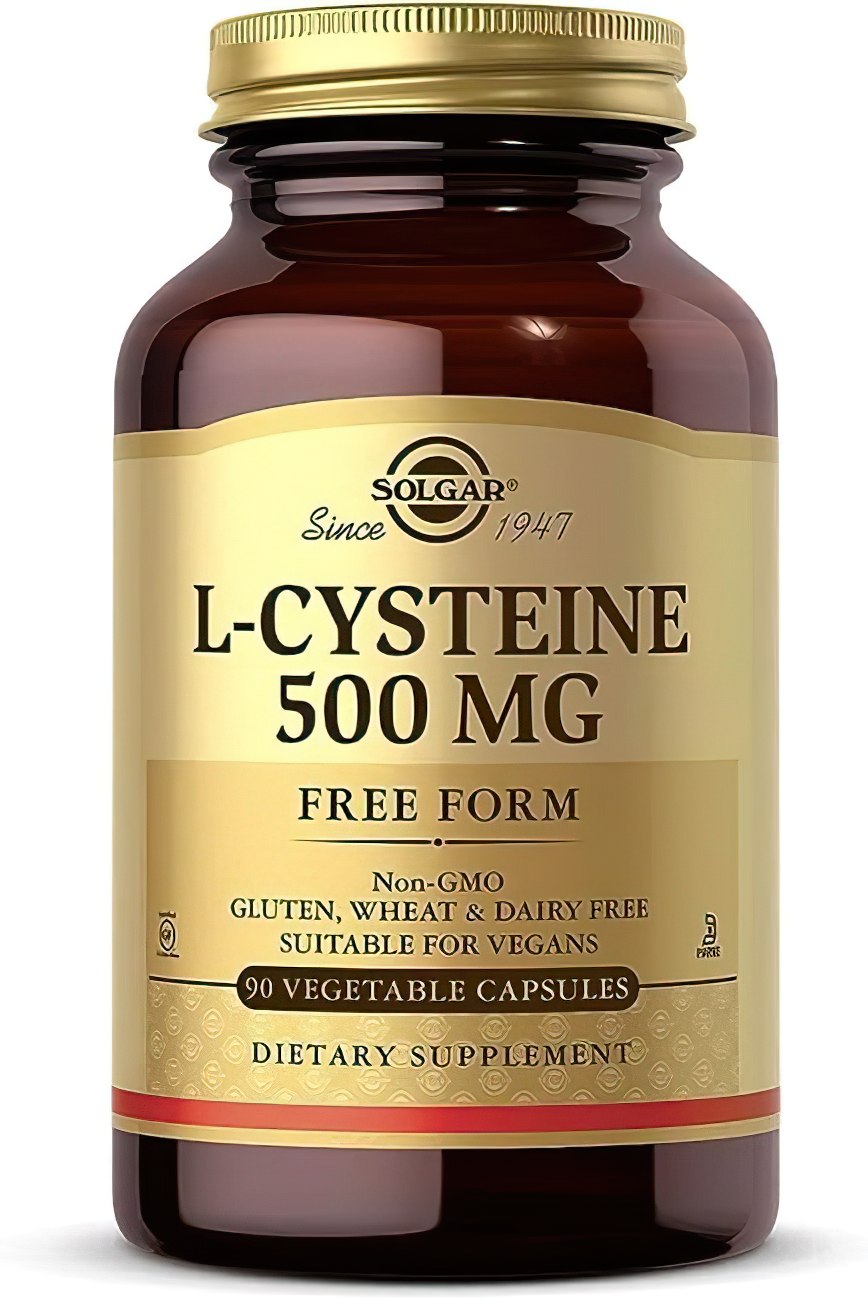 L-Cysteine 500 mg 90 Cápsulas vegetais - frente 2