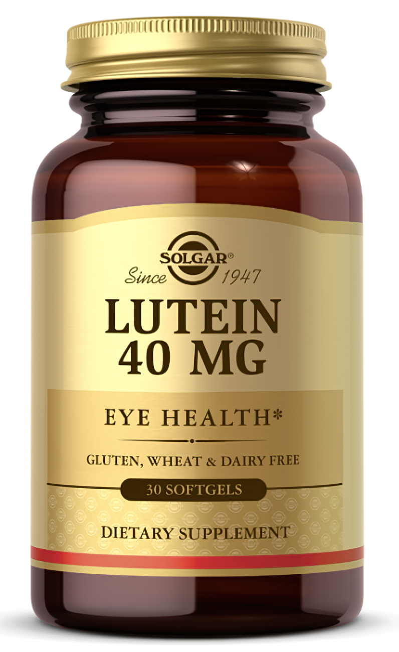Luteína 40 mg 30 cápsulas moles - frente 2