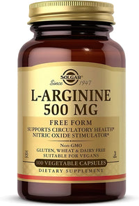Miniatura de L-Arginina 500 mg 100 vcaps - frente 2