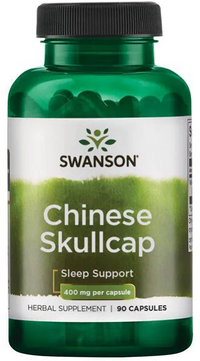 Miniatura de Swanson Calota craniana chinesa - 400 mg 90 cápsulas cápsula para dormir.