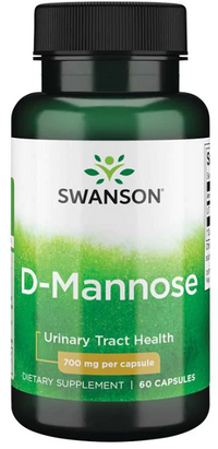 Miniatura de Swanson D-Mannose - 700 mg 60 cápsulas.