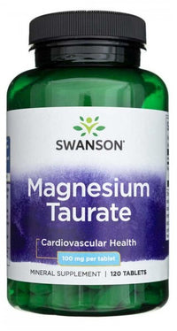 Miniatura de um frasco de Swanson Magnesium Taurate 100 mg 120 tab.