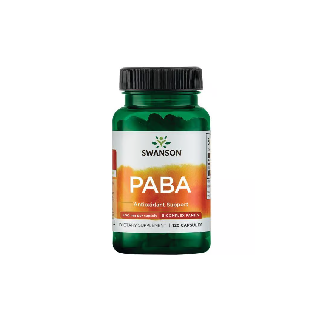 PABA 500 mg 120 Capsules