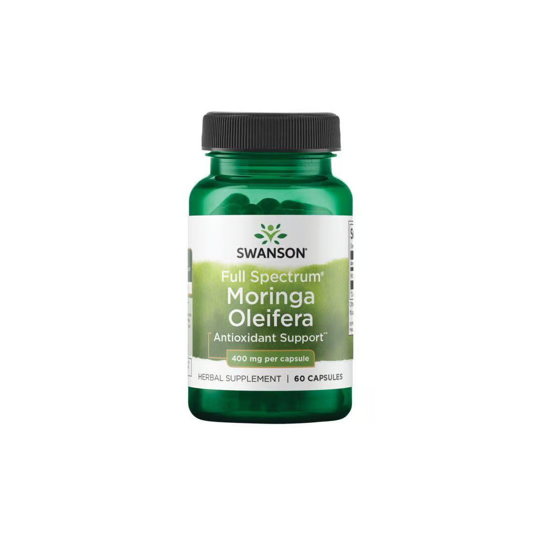 Full Spectrum Moringa Oleifera 400 mg 60 Capsules