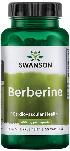 Swanson Berberina - 400 mg de suplemento alimentar.