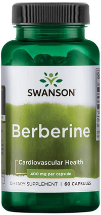 Miniatura de Swanson Berberine - 400 mg suplemento alimentar.