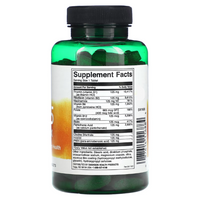 Thumbnail for A green Swanson bottle displays supplement facts for Vitamin B-125 Complex, spotlighting vitamins B1, B2, B6, and B12, plus niacin, folic acid, pantothenic acid, and choline bitartrate to support energy and metabolism.