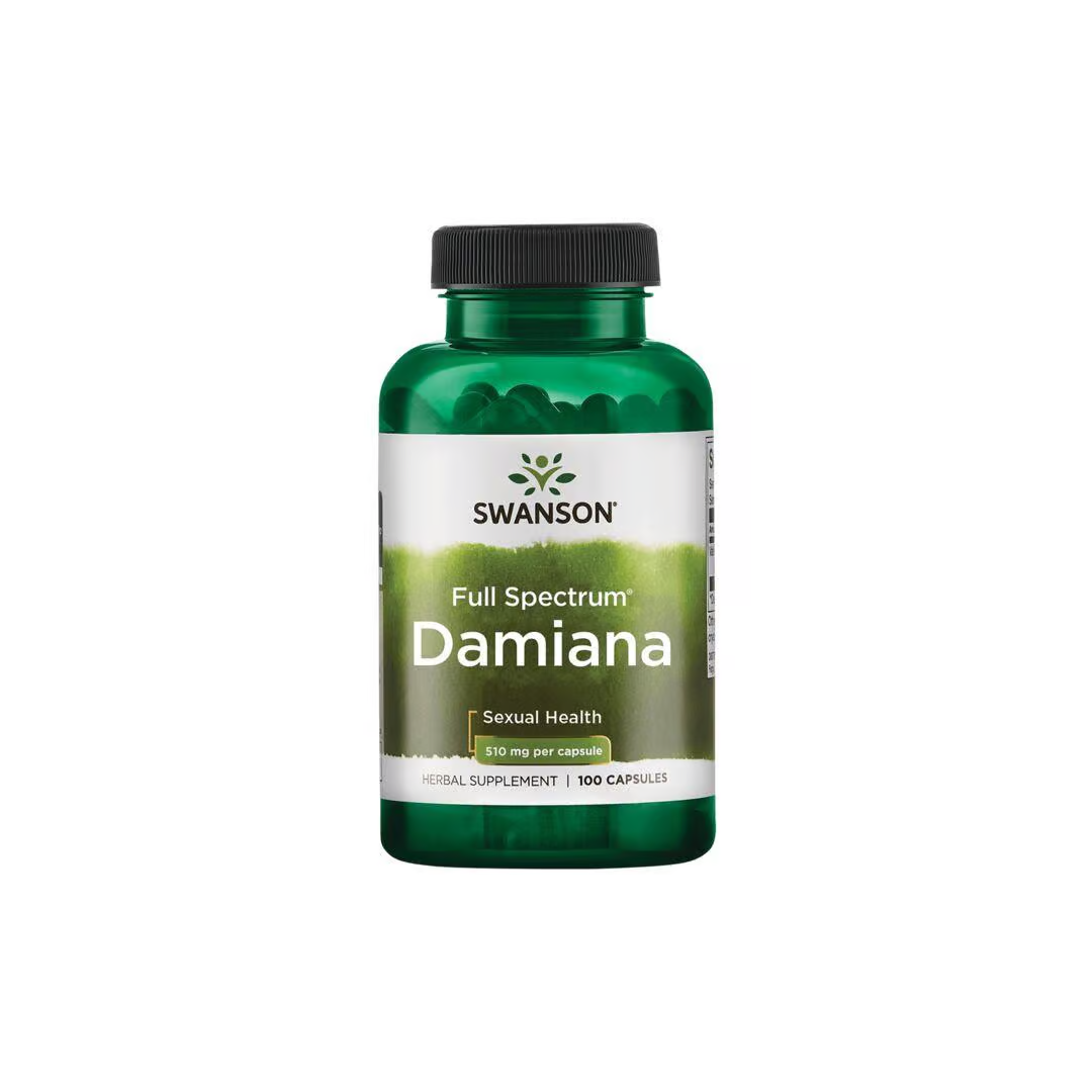 Damiana 510 mg 100 Capsules