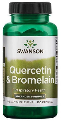 Miniatura de Swanson Quercetin with Bromelain 100 capsules support seasonal immune function.