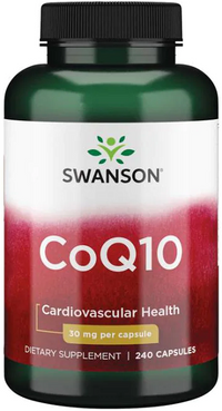 Miniatura de Swanson Coenzima Q1O - 30 mg 240 cápsulas.