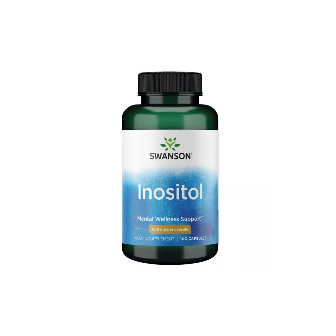 Inositol 650 mg 100 Capsules