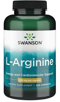 L-Arginina - 500 mg 200 cápsulas - frente 2