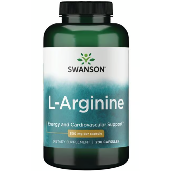 L-Arginine 500 mg 200 Capsules