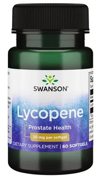 Miniatura de Swanson Lycopene 20 mg 60 sgels capsules.