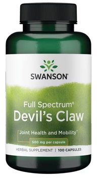 Miniatura de Swanson Devils Claw - 500 mg 100 cápsulas.