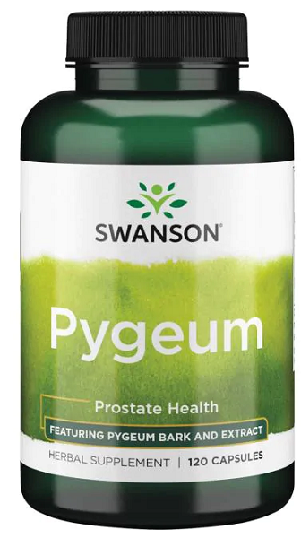 Swanson As cápsulas de Pygeum Bark and Extract promovem a saúde do trato urinário e ajudam a manter a saúde da próstata.