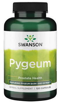 Miniatura de Swanson As cápsulas de Pygeum Bark and Extract promovem a saúde do trato urinário e ajudam a manter a saúde da próstata.