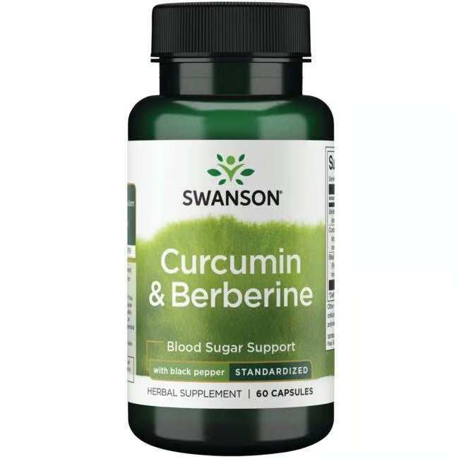 Curcumin & Berberine with Black Pepper 60 Capsules