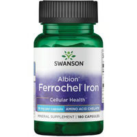 Thumbnail for Albion Ferrochel Iron 18 mg 180 Capsules