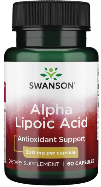 Ácido alfa-lipóico - 300 mg 60 cápsulas - frente 2