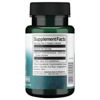 Thumbnail for Swanson's Glycine supplement, available in a bottle labeled with supplement facts, contains 500 mg of Ajipure pharmaceutical-grade glycine per capsule. This amino acid is reputed for its potential benefits in improving sleep quality.