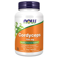 Thumbnail for Cordyceps 750 mg 90 Veg Capsules - front 2