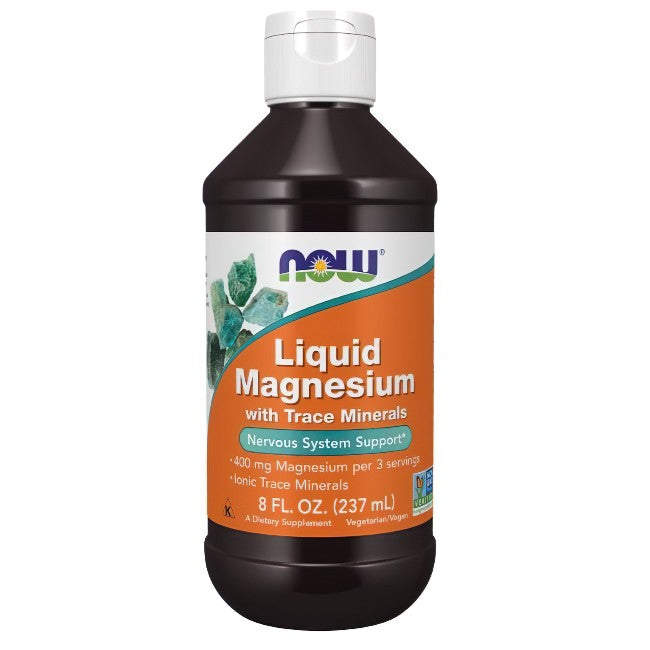 Magnesium with Trace Minerals 133 mg 237 ml Liquid - front 2
