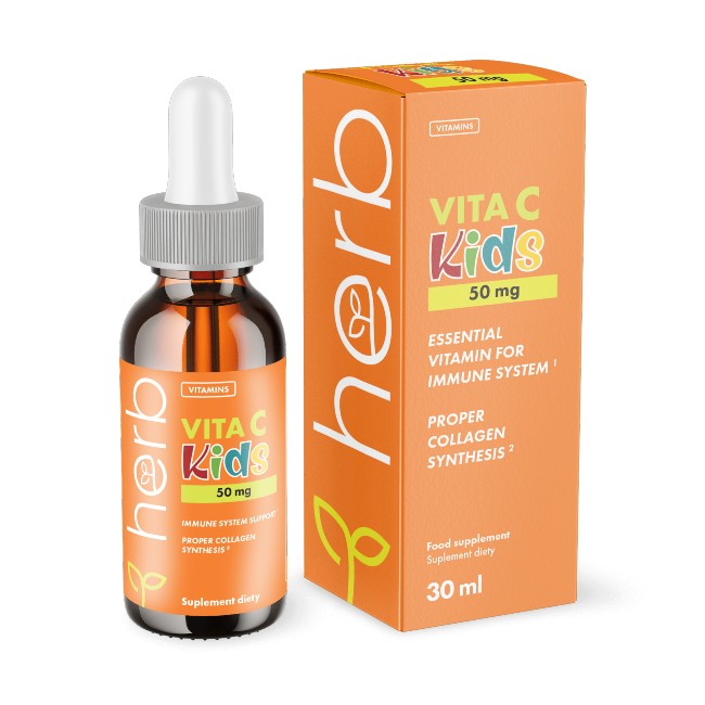 Vitamin C 50 mg for Kids 30 ml - front