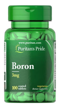 Miniatura de Boron 3 mg 100 comprimidos revestidos Vegetariano - frente 2