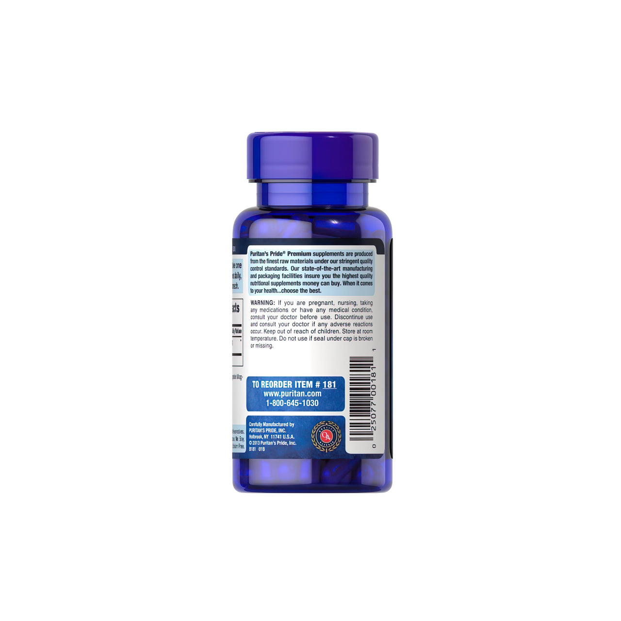 L-Tyrosine 500 mg Forma livre 100 cápsulas de libertação rápida - voltar