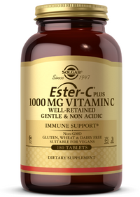 Miniatura de Solgar Ester-C Plus 1000 mg vitamina C 180 comprimidos.