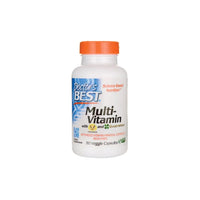 Miniatura de The best Doctor's Best Multivitamin 90 vege capsules to support the immune system, packed with essential minerals, showcased on a white background.