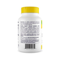 Miniatura da parte de trás de um frasco de Lyc-O-Mato 15 mg 180 cápsulas de gelatina mole de Healthy Origins.